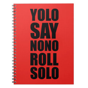 Carnet Petit pain de YOLO solo