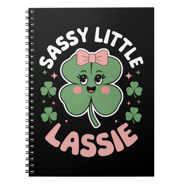 Carnet Petite coquine drôle de la Saint-Patrick (Devant)