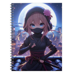 Carnet Petite fille guerrière ninja