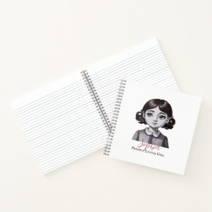 Carnet Petite Fille Parfaite du Dernier Siècle aquarelle