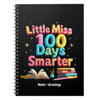 Carnet Petite Mademoiselle 100 Jours Plus Intelligente Cé