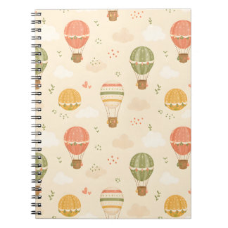 Carnet Petits Ballons à Air Chaud pour la Nurserie & les