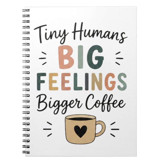 Carnet Petits Humains Grands Sentiments Encore Plus de Ca (Devant)