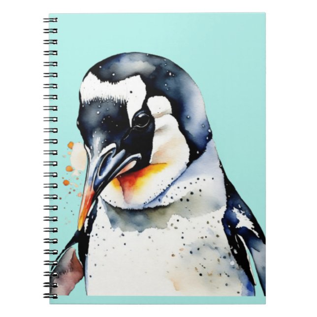 Carnet Petits pingouins mignons (Devant)
