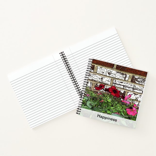 Carnet Petunias (Intérieur)