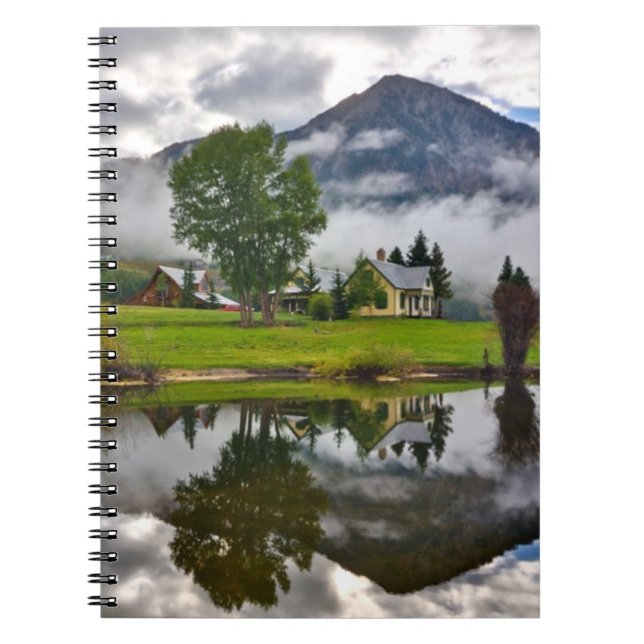Carnet Peu de Chambre en brume sur le lac (Devant)