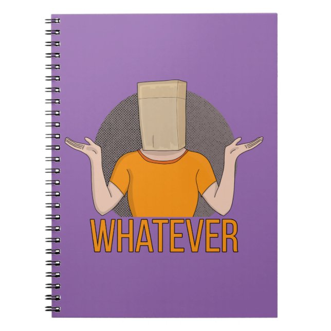 Carnet Peu importe (Devant)