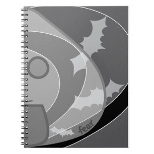 Carnet Peur monochrome