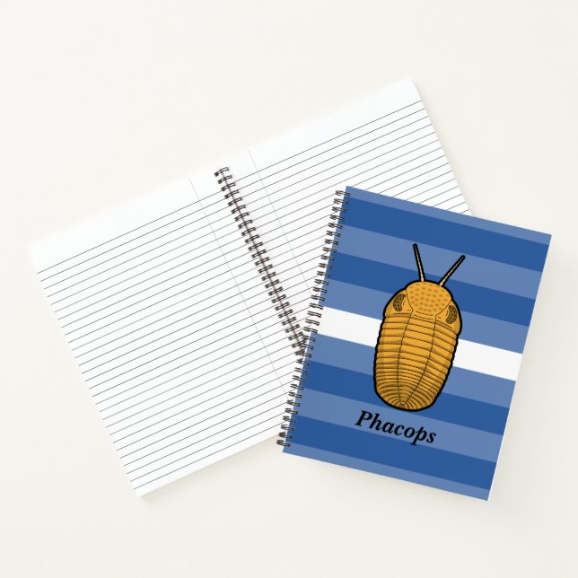 Carnet Phacops Trilobite - Animal préhistorique (Intérieur)