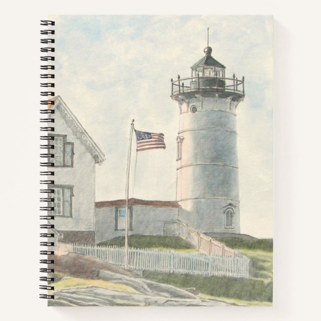 Carnet Phare de Cape Neddick (Devant)