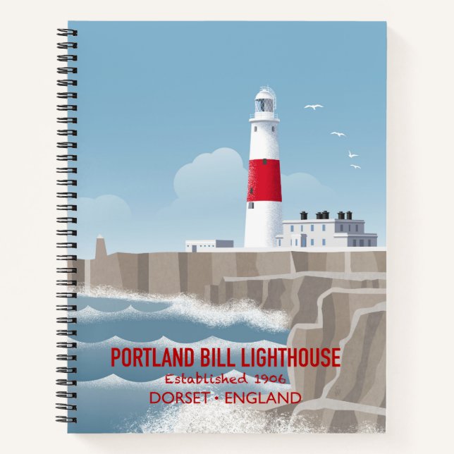Carnet Phare de Portland Bill (Devant)