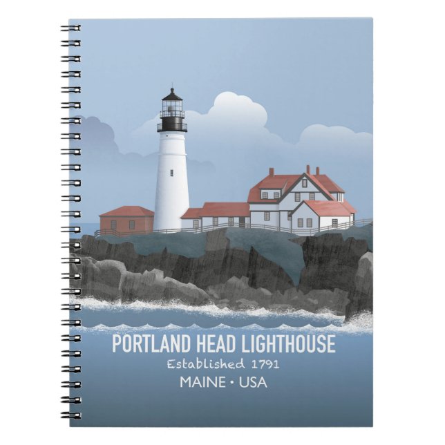Carnet Phare de Portland Head (Devant)