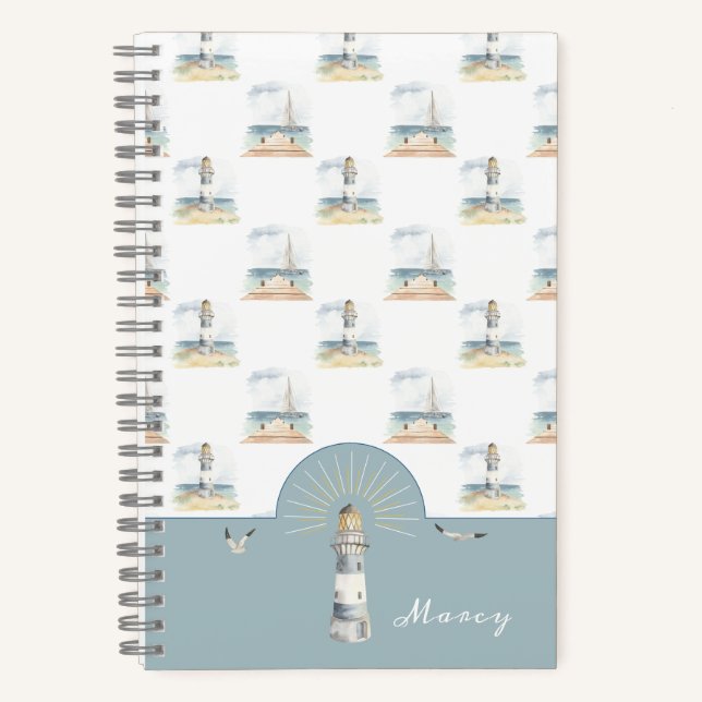 Carnet Phare et voilier Dream Beach (Recto)
