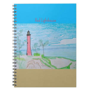 Carnet Phare rouge