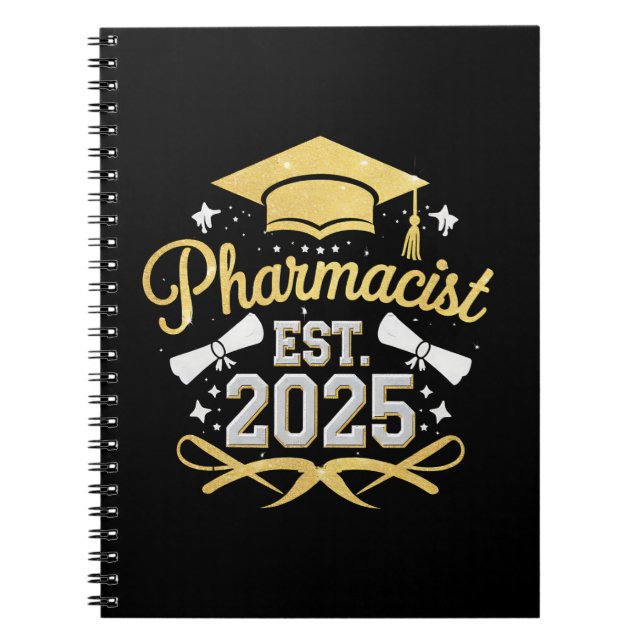 Carnet Pharmacien Diplômé de Pharmacie 2025 (Devant)