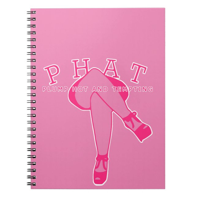 Carnet PHAT Plump Hot and Thick (Devant)