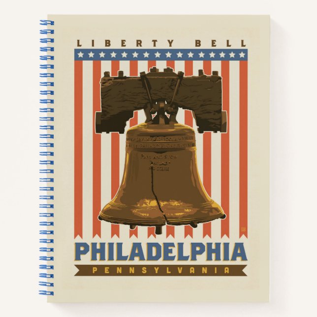 Carnet Philadelphie | Liberty Bell (Devant)