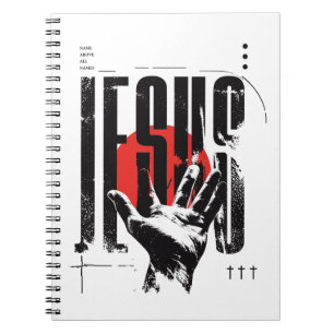 Carnet Philippiens 2:9 Nom Au-Dessus De Tous Les Noms Rét