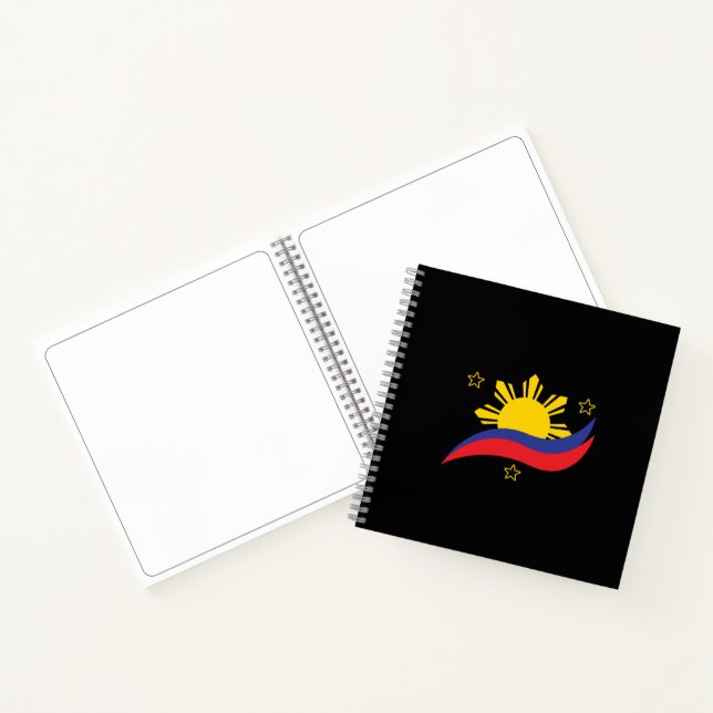 Carnet Philippines Philippin Pilipino Drapeau (Intérieur)