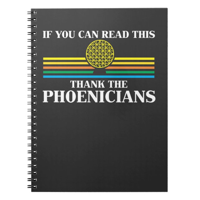 Carnet Phoenicia Histoire Professeur Merci Phoeniciens (Devant)