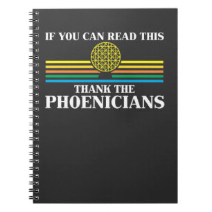 Carnet Phoenicia History Teacher Merci aux Phéniciens