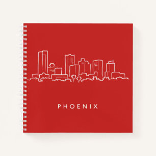 Carnet Phoenix Arizona Skyline