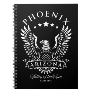 Carnet Phoenix Arizona Vallée du Soleil Aigle Vintage