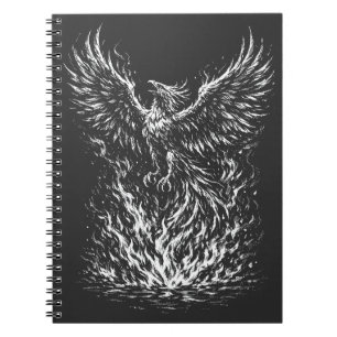 Carnet Phoenix renaissant des flammes par BurnsInHell