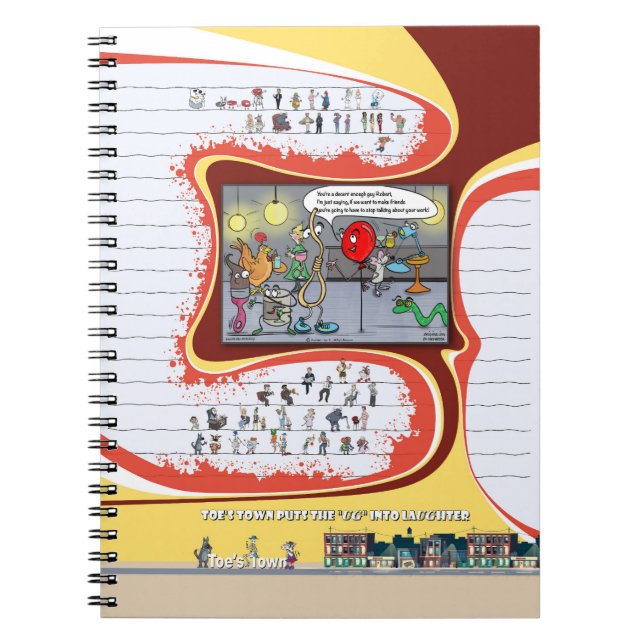 Carnet photo à spirale | Parti favorise les idées (Devant)