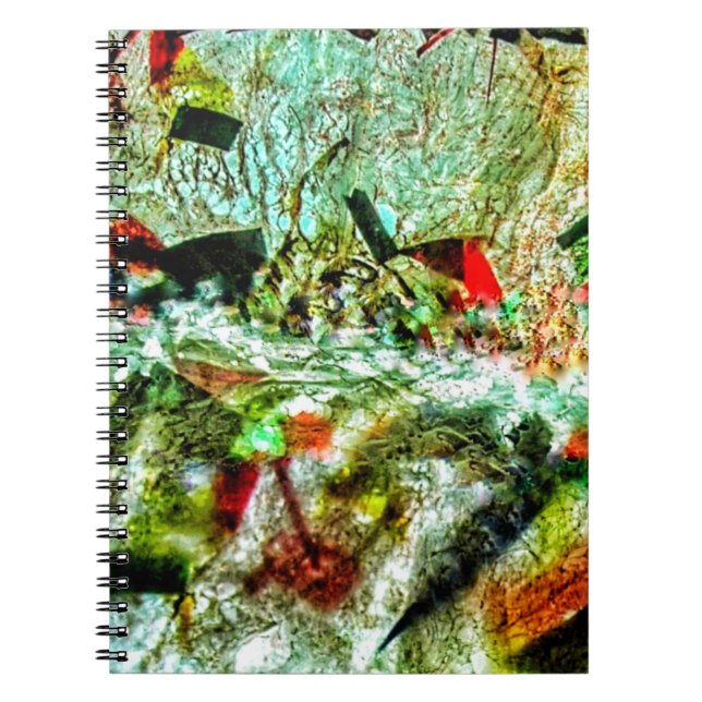 Carnet photo abstrait blanc doux, Chipper (Devant)