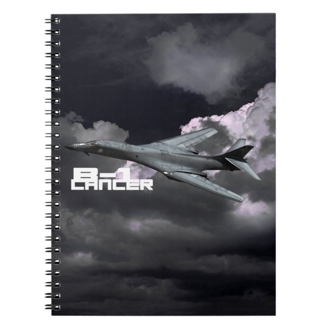 Carnet photo B-1 Lancer (80 Pages B&W) (Devant)
