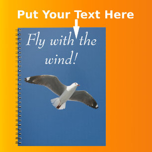 Carnet Photo bleu moderne Seagull