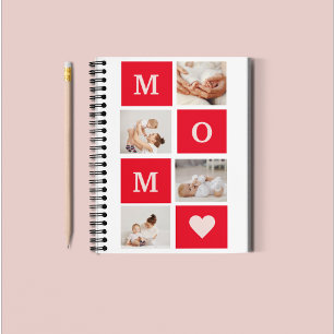 Carnet Photo Collage Moderne & Best Mom Ever Cadeau