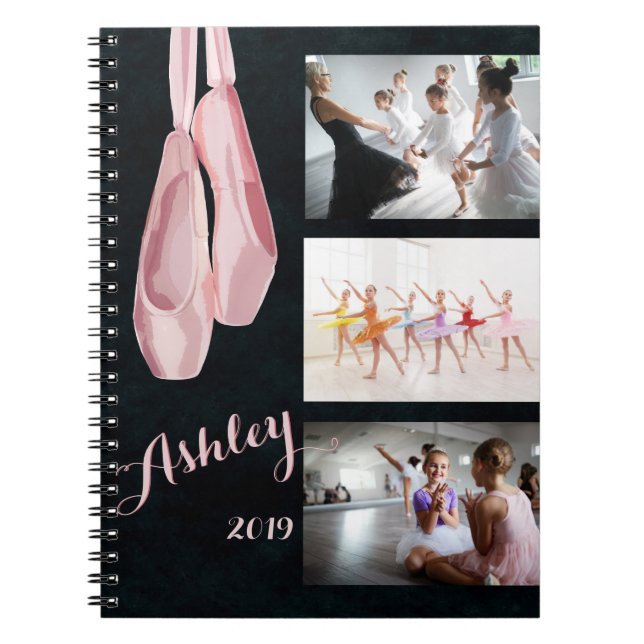 Carnet photo de ballet personnalisé (Devant)