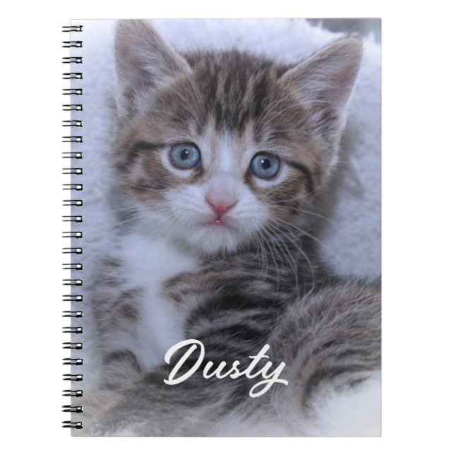 Carnet Photo de chaton mignon de famille (Devant)