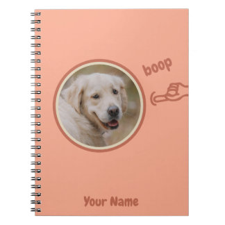 Carnet Photo de chien Boop My Nose
