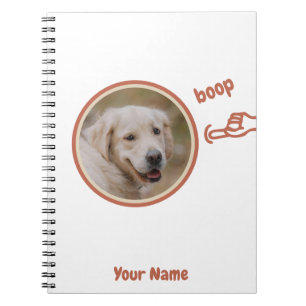 Carnet Photo de chien Boop My Nose