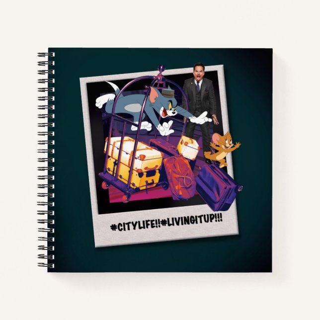 Carnet Photo de collision de bagages Tom & Jerry (Devant)