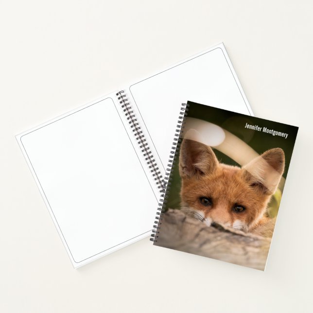 Carnet Photo de Cute Little Orange Fox (Intérieur)