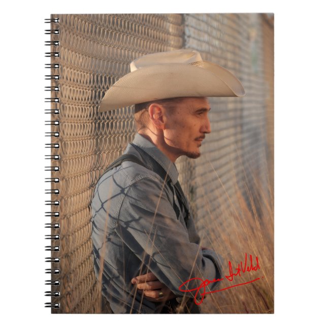 Carnet Photo de James Intveld avec autographe (Devant)