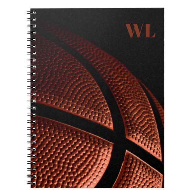 Carnet photo de la spirale de basket-ball (Devant)