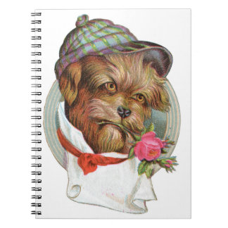 Carnet photo de la spirale de chien victorienne