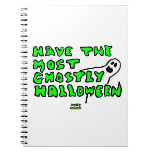 Carnet photo de la spirale d'Halloween Ghoost