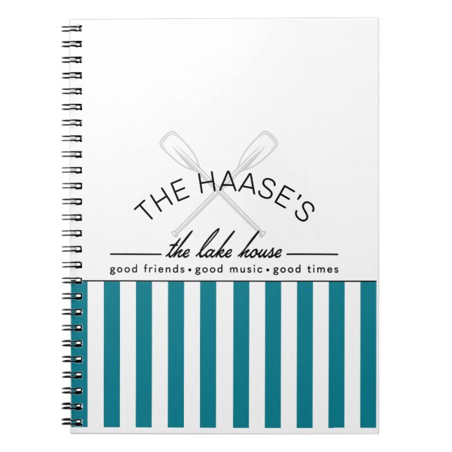 Carnet photo de la spirale du lac Lakehouse (Devant)