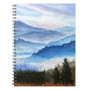 Carnet photo de la spirale montagneuse et forestiè