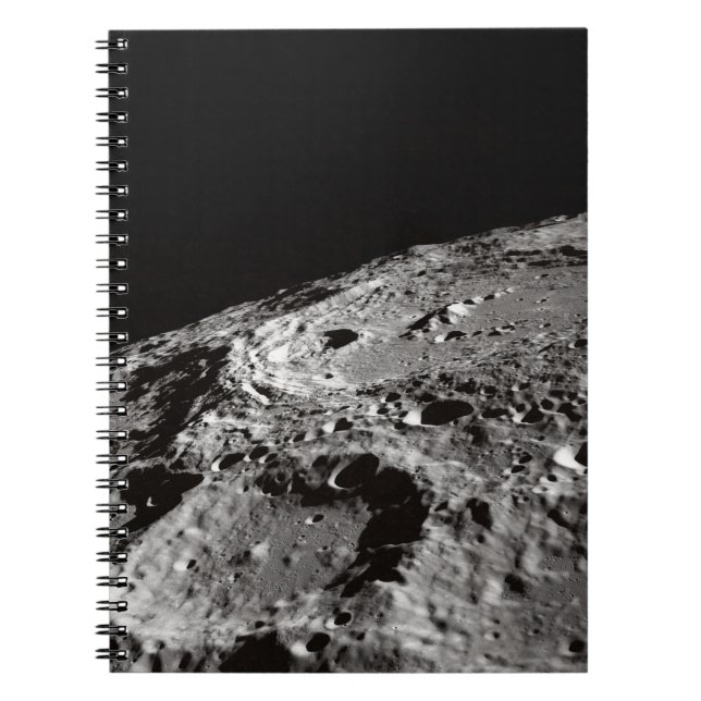 CARNET PHOTO DE LA SURFACE DE LA LUNE (Devant)