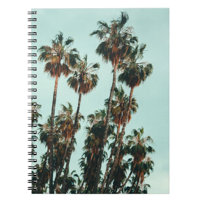 Carnet Photo de palmiers verts (Devant)