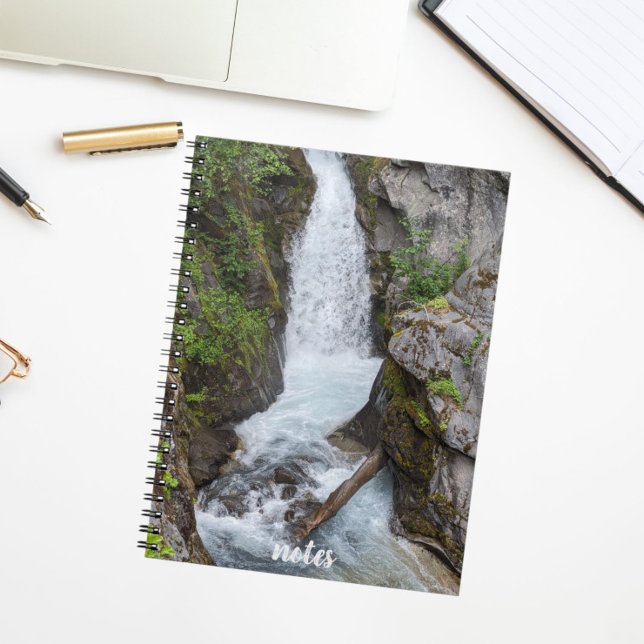 Carnet Photo de paysage de cascade immaculée (In Situ)