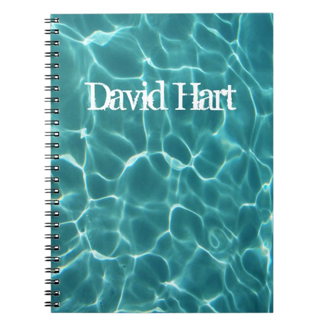 Carnet Photo de piscine Aqua Green (Devant)