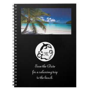 Carnet Photo de silhouette noire Dolphin